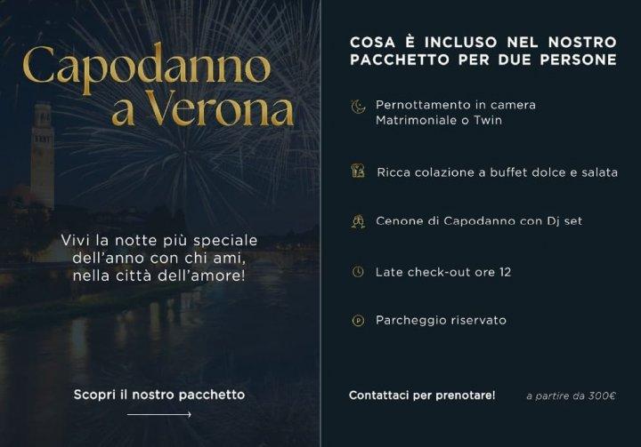 Capodanno Gran Cenone e Pernotto in Hotel a Verona